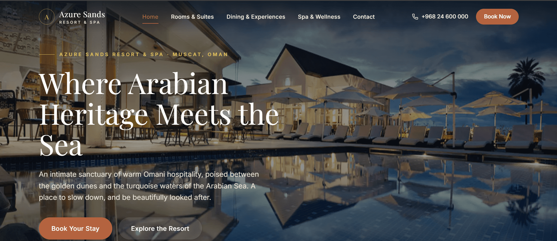 Azure Sands Resort & Spa screenshot