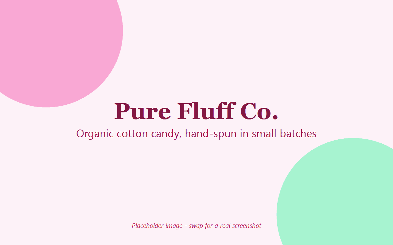 Pure Fluff Co. screenshot